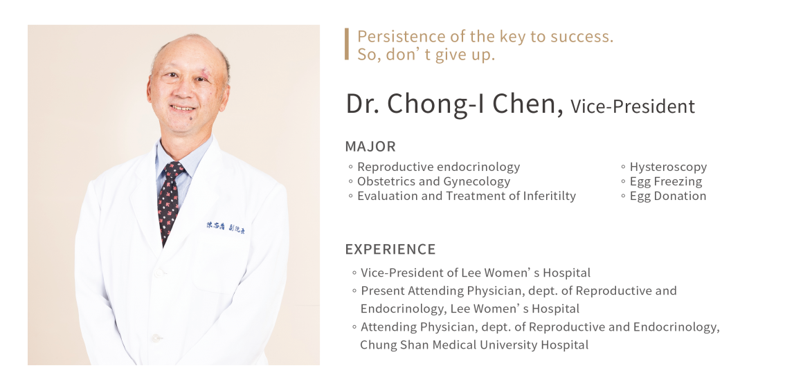 (英)220519醫師簡介_陳忠義 Dr. Chung-I Chen of Lee Women's Hospital
